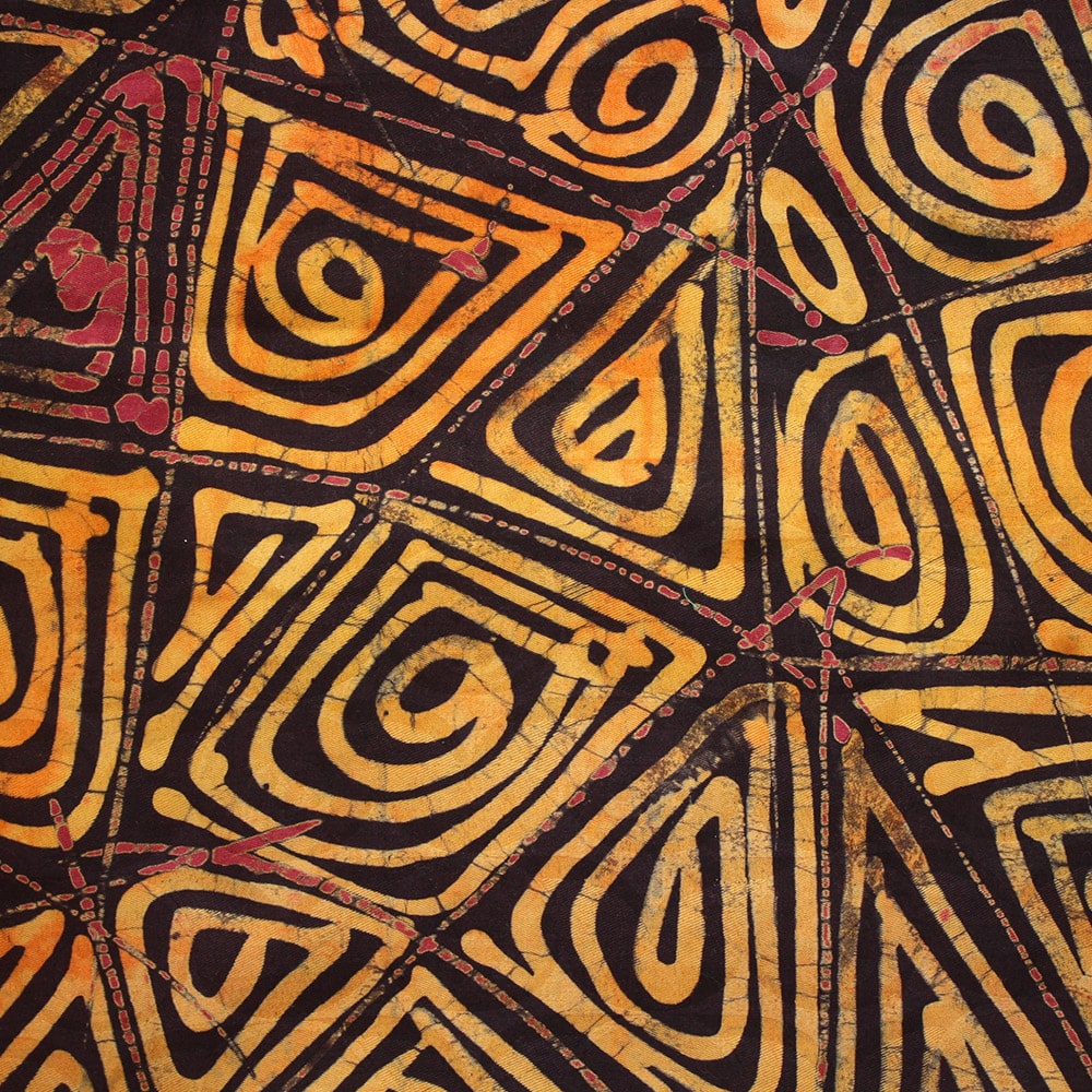 Abstract Earthy African Batik- 5 Yards | Urbanstax
