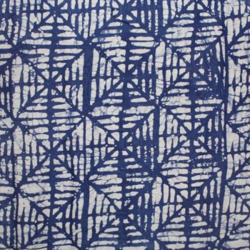 Blue Batik, African Batik- 2.5 Yards - Urbanstax