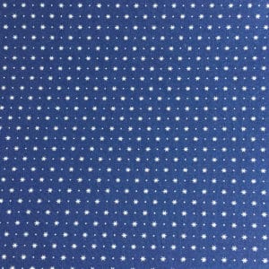 Blue Stars Shweshwe Fabric - Urbanstax