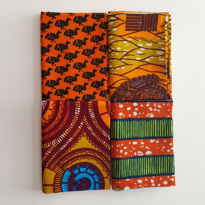 African Print Fat Quarters from Urbanstax
