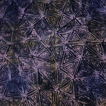 Abstract Triangles Batik- 2.4 Yards