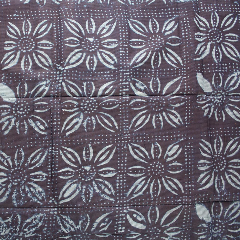 Handpainted Adire Eleko fabric from Nigeria