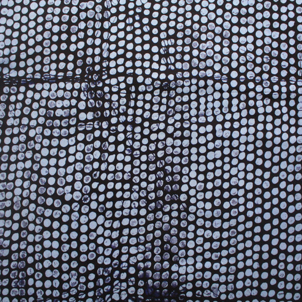 Blue Dots and Grid Batik- Fat Quarter - Urbanstax