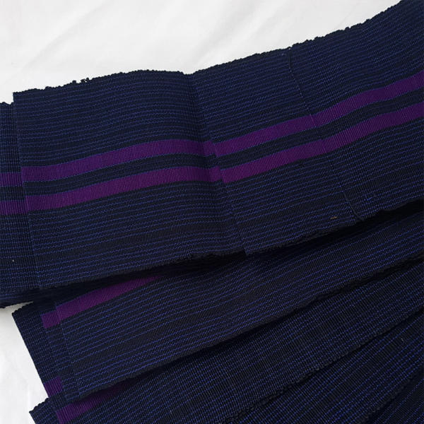 Black and Purple Aso Oke - Urbanstax