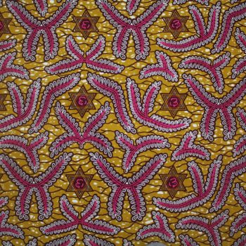 Mustard and Pink Ankara - Urbanstax