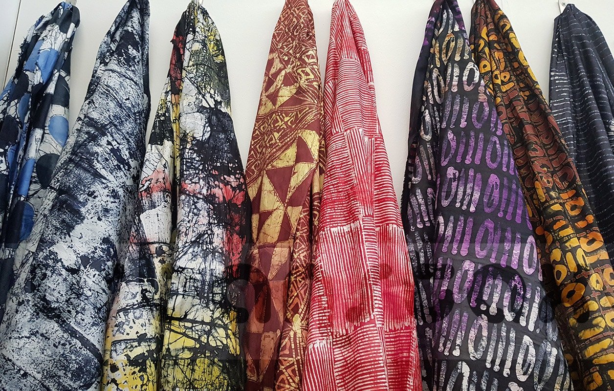 modern African batik