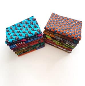 African Print Fabric Fat Quarters, Pack of 20 - Urbanstax