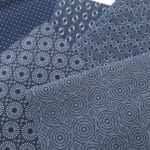 blue South African fabric